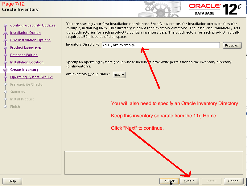 12c Install 7