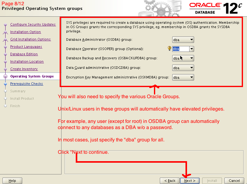 12c Install 8