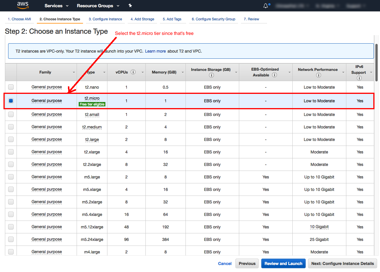 AWS Tutorial Page 5